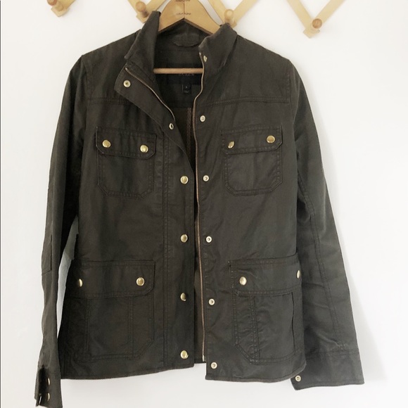 J. Crew Jackets & Blazers - Jcrew waxed canvas field jacket